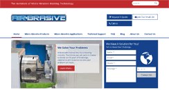 Desktop Screenshot of airbrasive.com